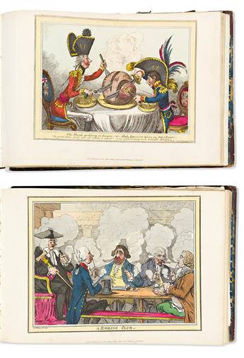 (SATIRE.) James Gillray. [The Caricatures of Gillray;